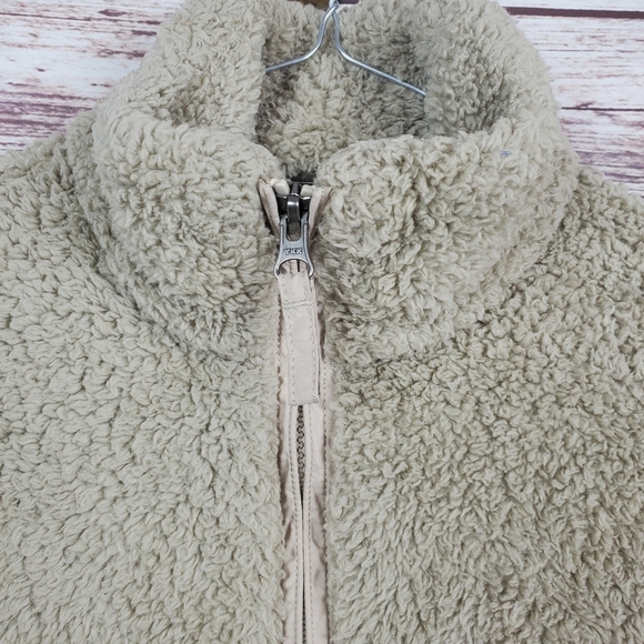 Patagonia Womens Small Tan/Khaki Los Gatos 1/4 Zip High-Pile Fleece Pullover - Picture 8 of 11